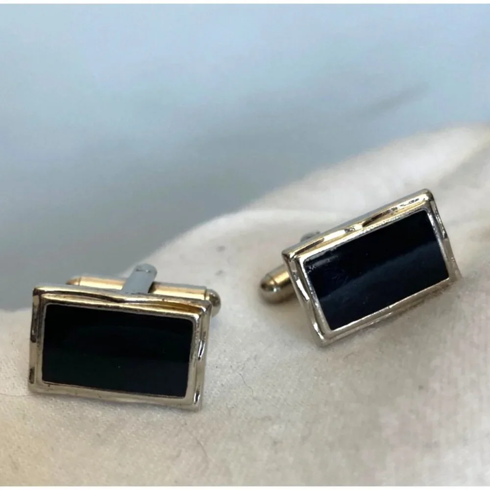 Vintage Mens Cufflinks Tie Clips Collar Bar Lot Silver Gold Tone Swank Unbranded